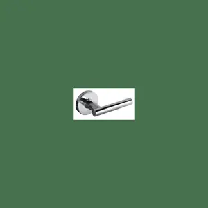 Pamex  Mira Lever with Round Rose Privacy Lockset Grade 3, Satin Nickel