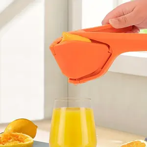 Trending Hand Press Citrus Juicer, Small Household Orange Lemon Squeezer, Easy to Use Fruit Maker manual