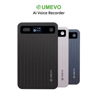 UMEVO Note Plus AI Voice Recorder : Unlimited Transcribe & Summarize, AI Note Taking Device 64GB with Case, App Control, 140 Languages for Calls, Lectures, Meetings, Interviews
