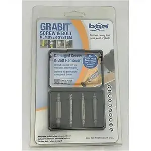 Boa  Grabit Screw Extractor Set - 4 Piece