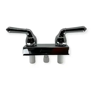 Stone Crest 4" Shower Faucet, Chrome w/ Lever Handles (Shower Only)