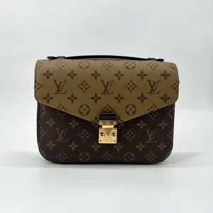 Pre-owned Louis Vuitton Reverse Monogram Messenger Bags LV Pochette Metis Messenger Bag