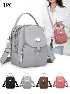 Multi-color mini shoulder crossbody bag, Casual handbag satchel, multi-compartment hand-held crossbody backpack, lightweight and portable, casual and versatile daily carry-on bag, Casual crossbody bags, suitable for daily travel, shopping, etc.