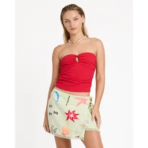 BILLABONG Women's Lottie Hall Woven Mini Skirt, Regular Fit, Beach Weekend Getaways