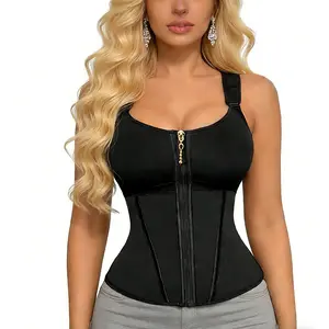 Waist Shapewear for Women with Bra Tummy Control Girdle Workout Shapewear with Adjustable Shoulder Strap In Stock