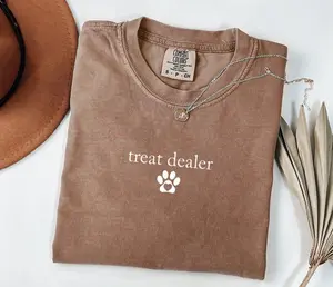 Comfort Colors Treat Dealer T-Shirt, Dog Lover Shirt Gift for Dog Lover Funny Dog TShirt, Fur Mom Shirt, Animal Lover Tee, Tee for Women
