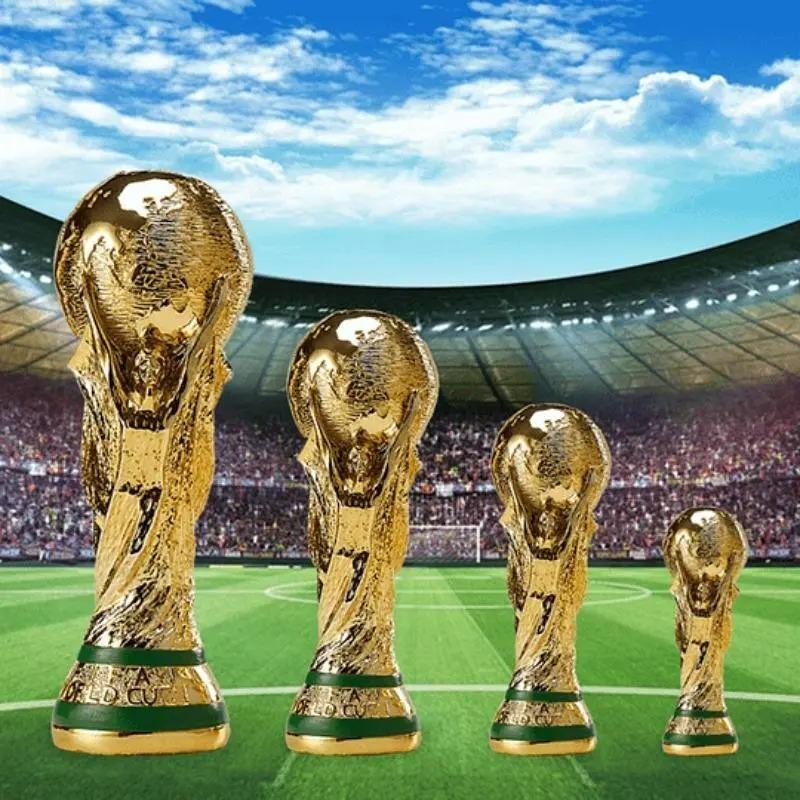 World Cup Inspired Sport Trophy Statue Vintage Decor Perfect Christmas & Occasion Gift