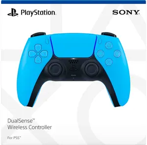 Sony PlayStation 5 DualSense Wireless Controller with Haptic Feedback Adaptive Triggers - Starlight Blue
