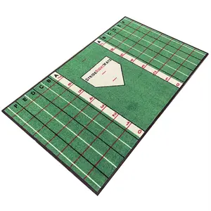 Stride Right Mats | Baseball Softball Hitting Batting Mat | Dual Purpose Instructional Setup, Stance, Stride & Swing Training & Batting Mat | Batter | Training System | 4 x 6.5