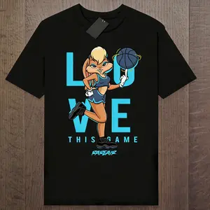 Gamma Blue 11s Sneaker Match Tees Black Love This Game T-shirt Unisex Streetwear