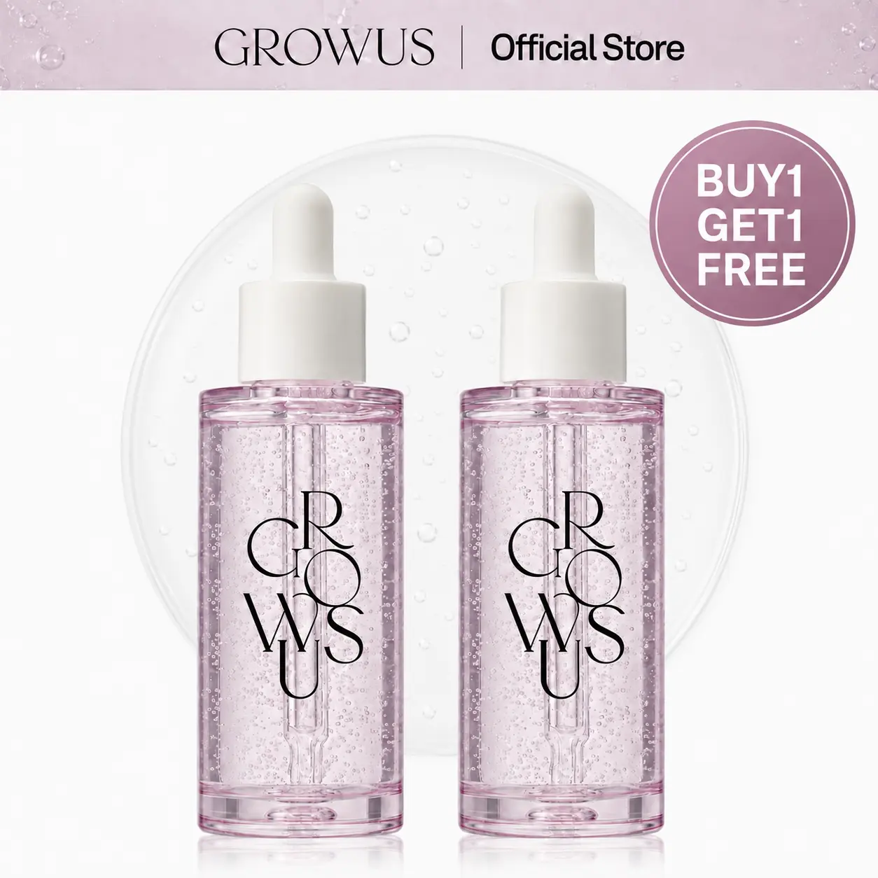 [Buy 1 Get 1 Free] Scalp Exfoliating Ampoule — Hair Strengthening & Thickening Serum | 7 Collagen + 5 Protein Types | Cooling Deep Cleanse for Itchy, Oily & Flaky Scalp | All Hair Types | GROWUS 50ml