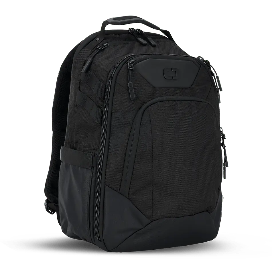 OGIO Gambit DNA Black Backpack, Travel & Daily Functional Luggage Bag, Daily Backpack