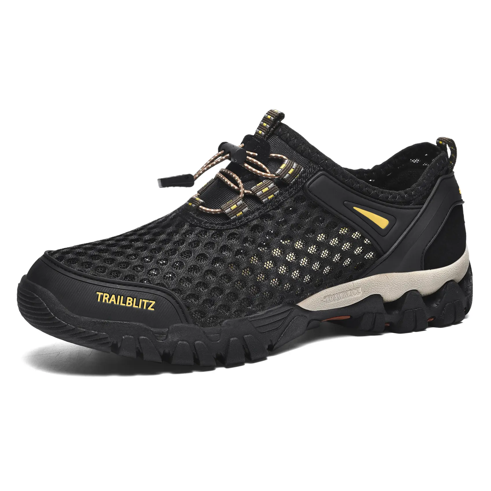 Water Shoes Men Quick Drying Outdoor Hiking Barefoot Boat Footwear Aqua Shoes for Water Sport Waders Diving Hiking Sailing Travel Beach Wading Swimming Fishing Kayaking