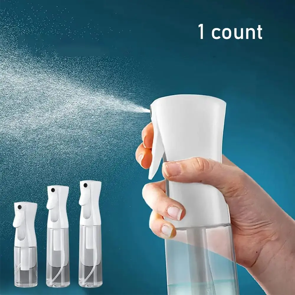 High-Pressure Continuous Spray Bottle - 1 Count Handheld Portable Garden Watering Tool with High-Pressure Mechanism, Single Press Ultra Fine Mist for Gardening, Hair Care, Cooling in Hot Weather