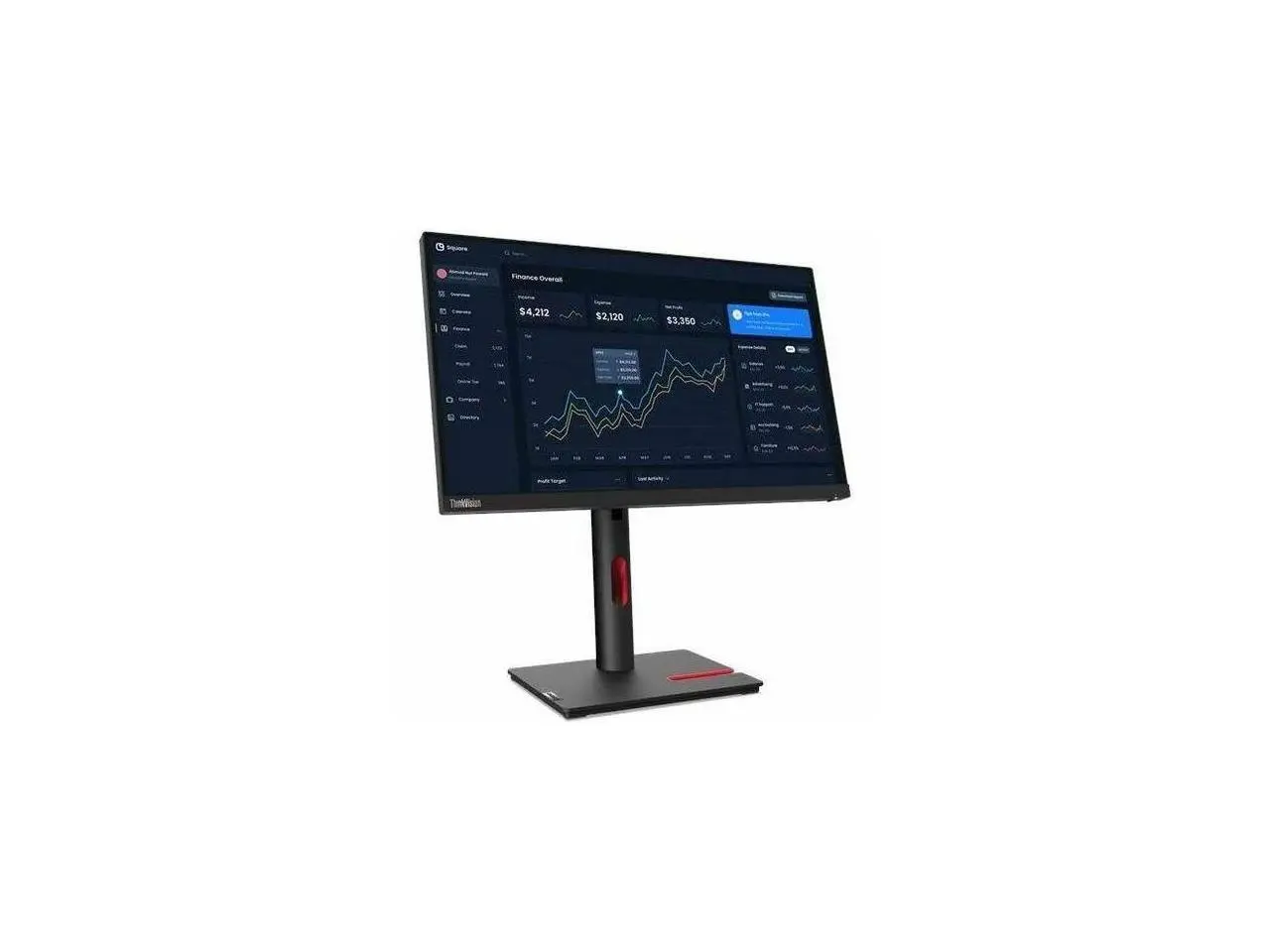 Lenovo ThinkVision T22i-30 21.5" FHD (1920 x 1080) IPS Computer Monitor- 60Hz 4ms 1* 1.4 HDMI 63B0MAR6US