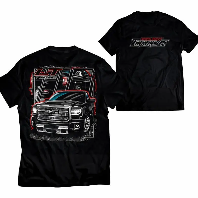 Men's Cotton Breathable Short-Sleeve Round-Neck 90s Style Chevy Graphic Print T-Shirt - Fashion Matching Unisex Gym Streetwear Top for Automotive Enthusiasts