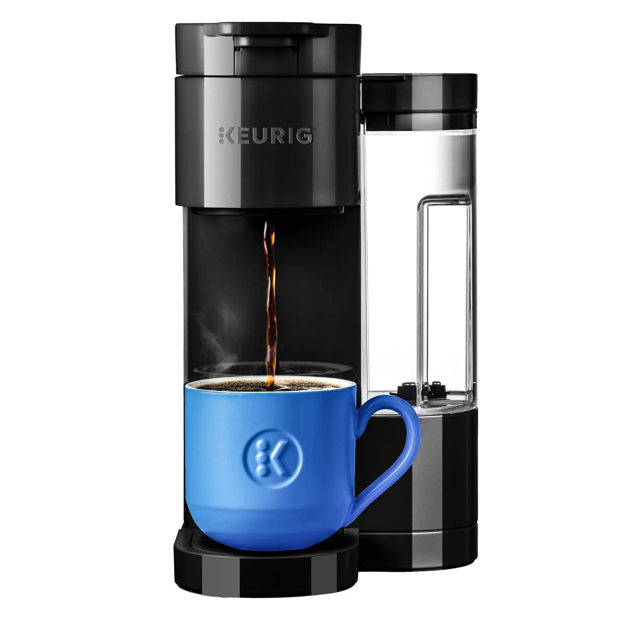 Essentials Black Single-Serve K-Cup Pod Coffee Maker