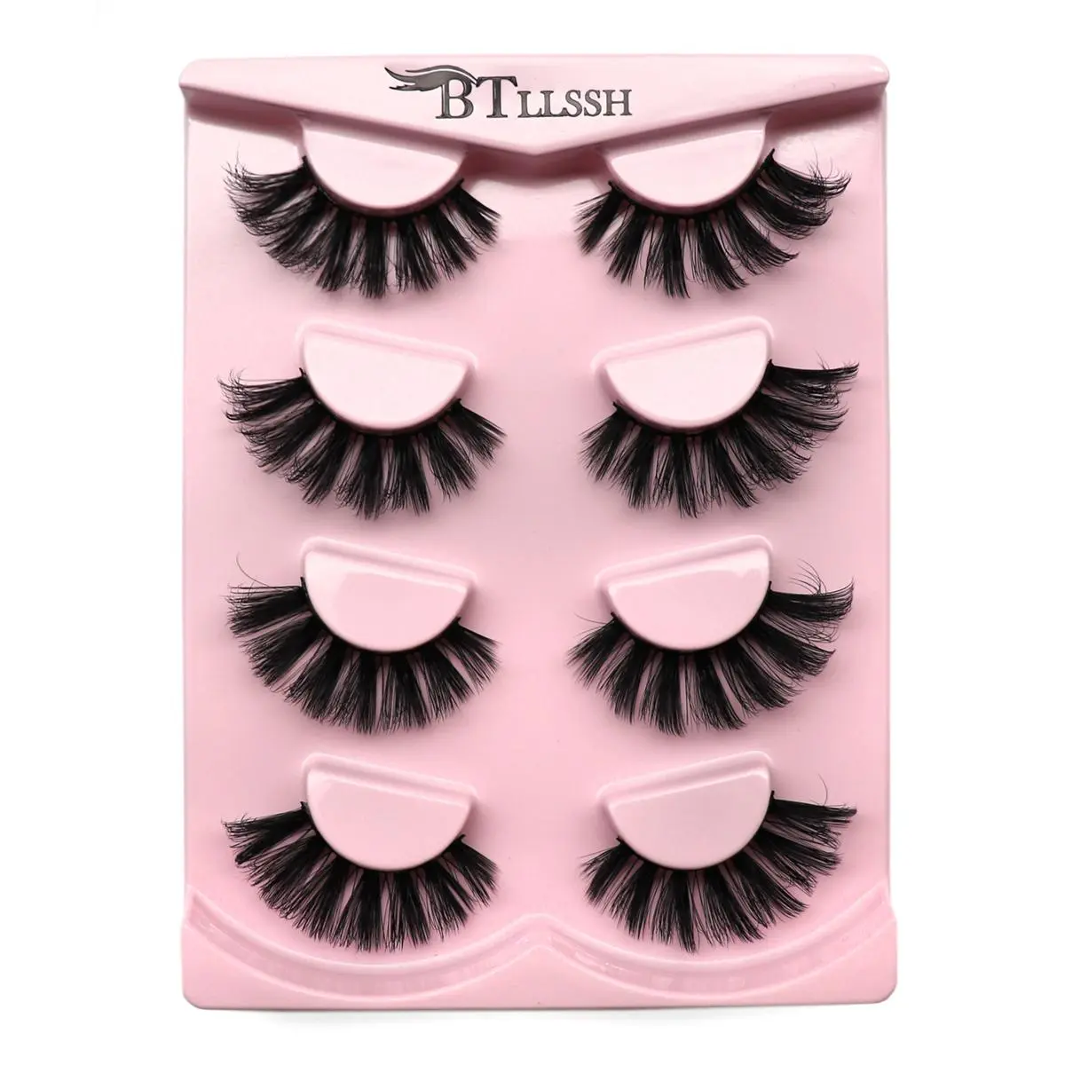 Natural False Eyelashes, Long Fluffy D Curl False Eyelashes, Wispy Lengthening & Volumizing Faux Cluster Lashes, Wispy Eyelash Clusters, Women & Girls Eyelash Extensions, Soft Lashes, Makeup Eyelashes Extension, DIY Eyelash Extensions, Volume Lashes
