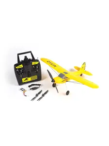 Rage RC RGRA1118 Micro Sport Cub 400 RTF RC Airplane Trainer - Epp Foam Construction, Pass System, Scale Trim, Long Flight Duration Remote Control Aircraft for Small Animal Play