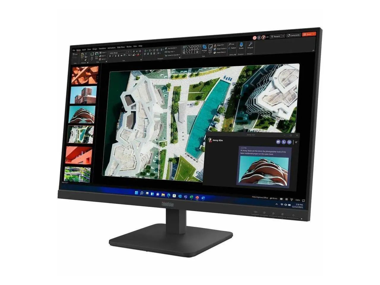 Lenovo ThinkVision S27-4e 27" Class Full HD (1920x1080) LED Computer Monitor 16:9 100 Hz Raven Black 64BEKAT1US