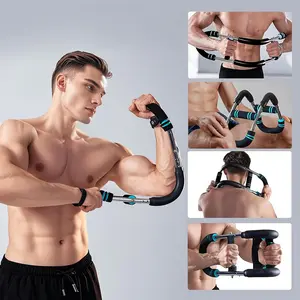 60-100lb Adjustable Twister Arm Trainer | Detachable Chest & Arm Workout Tool | Compact Home Gym Essential | TikTok Fitness Hack