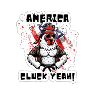 America, Cluck Yeah! - Sticker
