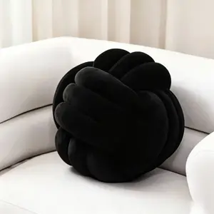 Plush Round Pillow, Small Circular Cushion, Soft Plush Sofa Backrest, Home Decor, Ideal for Living Room, Couch, Casual Style
