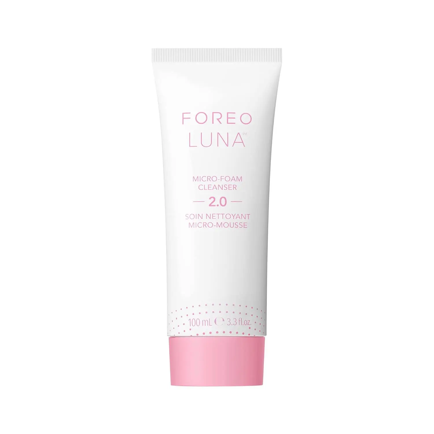 FOREO LUNA Micro-Foam Face Cleanser 2.0 -  Facial Wash - All Skin Types Facial Cleansing - Vitamin E - Facial Skin Care Products - 0.67 fl. oz