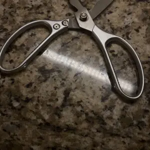 Stainless Steel Chicken Bone Cutter, Multipurpose Professional Kitchen Scissors with Aluminum Alloy Handle, Perfect for Cutting Chicken Bones, Kitchenware, Kitchen Utensils, Heavy Duty Scissor, Kitchen Shears