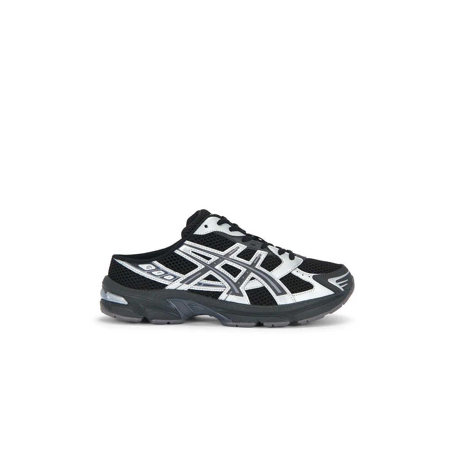 Asics Gel-1130 Mule in Black & Graphite Grey