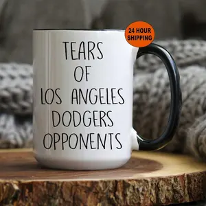 Personalized World Series Mug, LA Dodgers World Series Gifts, 2024 World Series, Baseball Mug, Dodgers Fan, Dodgers Christmas Gifts, Cup
