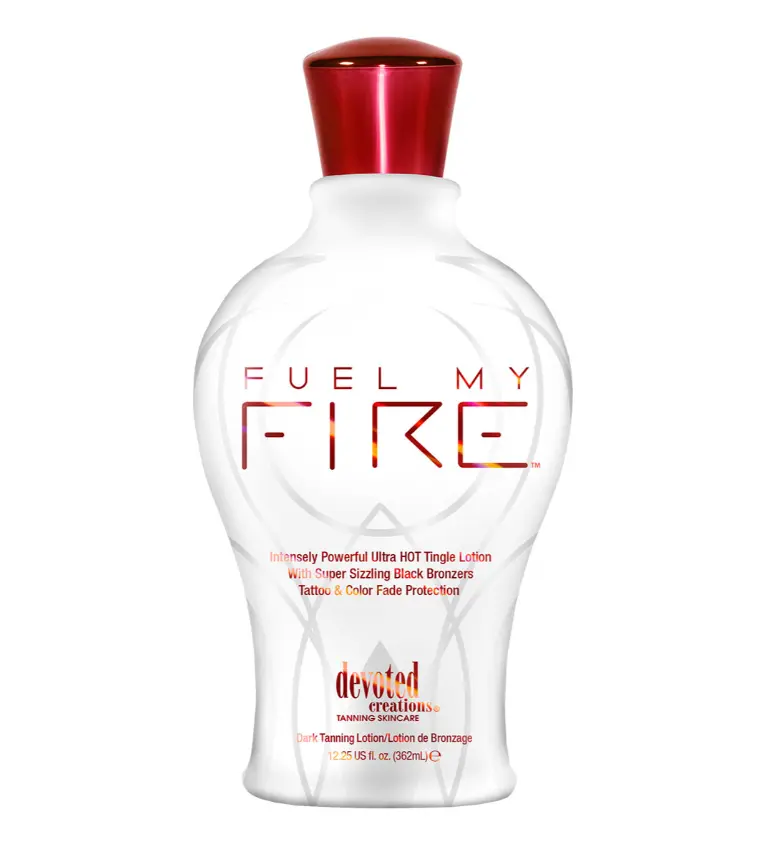 Devoted Creations Fuel My Fire Tingle Bronzing Tanning Lotion 12.25oz
