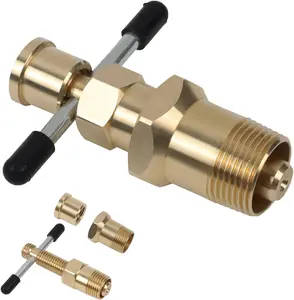Pipe Olive Remover Puller Tool Easy Removal Without , Olive Puller Ferrule Puller, Compression Sleeve Puller Suitable for Brass Olive Pipes with Diameters of 1/2in & 3/4in