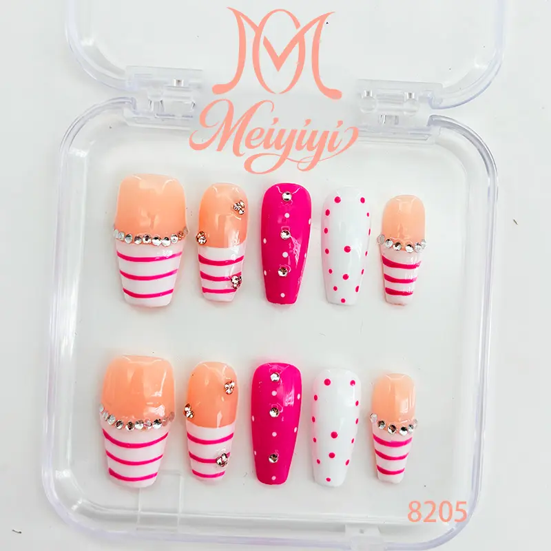 .DP.8205.Exquisite girl wearable nails