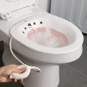 Foldable Bathroom Toilet Seat, Hemorrhoid Relief, Bidet Sprayer, Postpartum Care, Steam Toilet Seat, Easy Storage