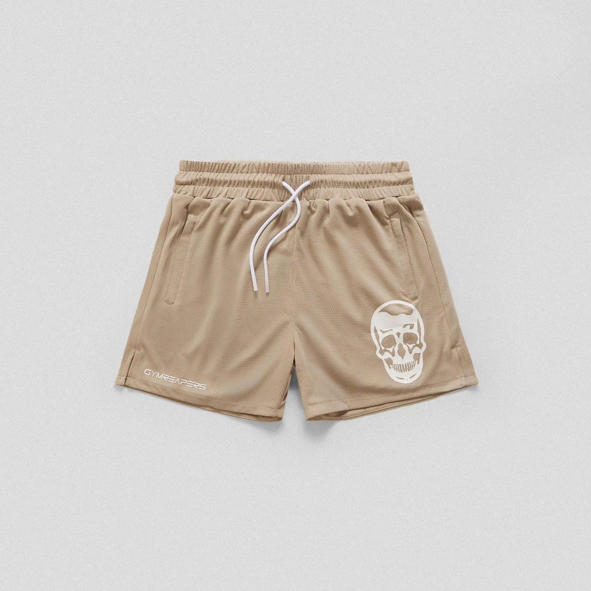 Gymreapers Men's 4” OG Mesh Training Shorts - Lightweight, Breathable, 4-Way Stretch with Zipper Pockets