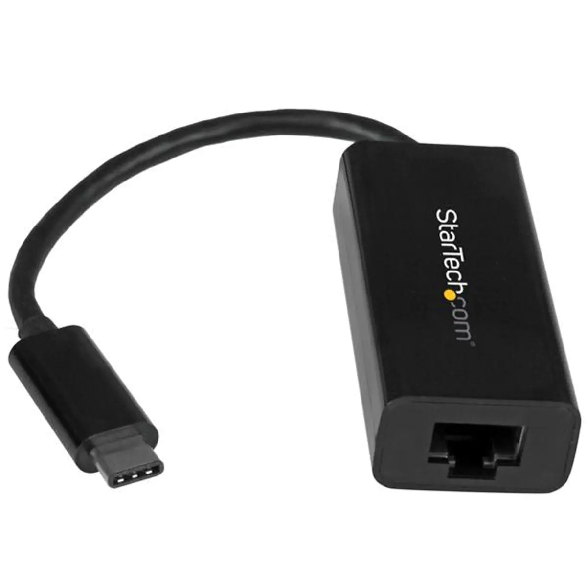 StarTech USB 3.0 Type C to Gigabit Ethernet Network Adapter, Black