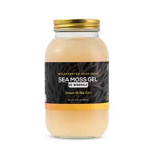 Irish Sea Moss Gel | Made in USA | Rich in Vitamins & Minerals | Sea Moss Gel Raw | Nutritional Supplement Healthcare Dietary