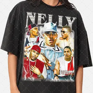 [Sale Up To 40%] Limited Nelly, Rapper Vintage TShirt Gift for Women And Man