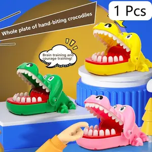 Prank Crazy Crocodile Biting Finger Toy, Parent-Child Creative Desk Game, Fun and Hilarious Party Favors, Unique Gag Gift Idea, Play