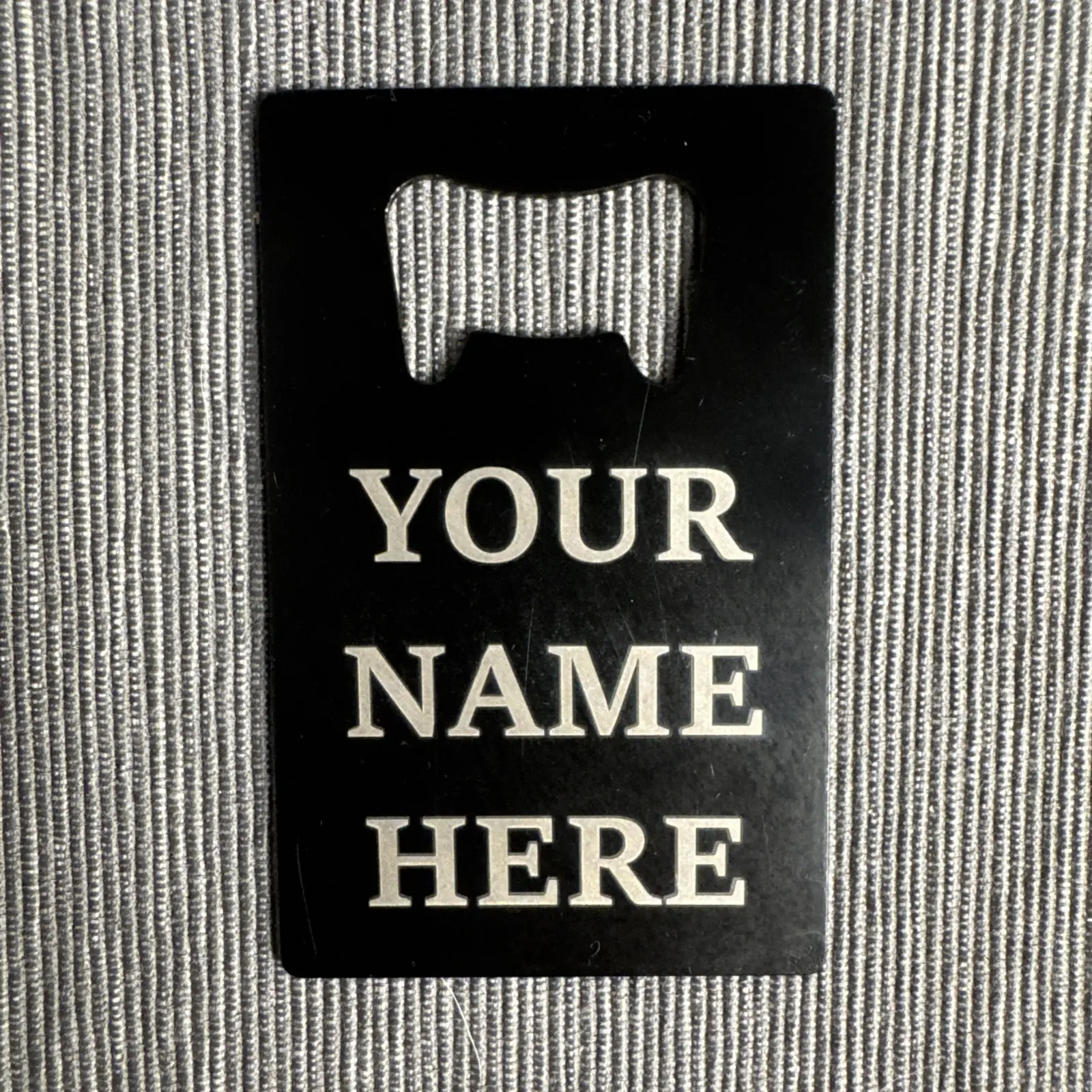 Custom Laser Engraved Bottle Opener