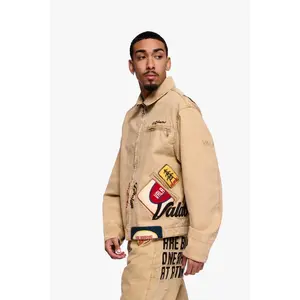 Foreign Khaki Workwear Jacket