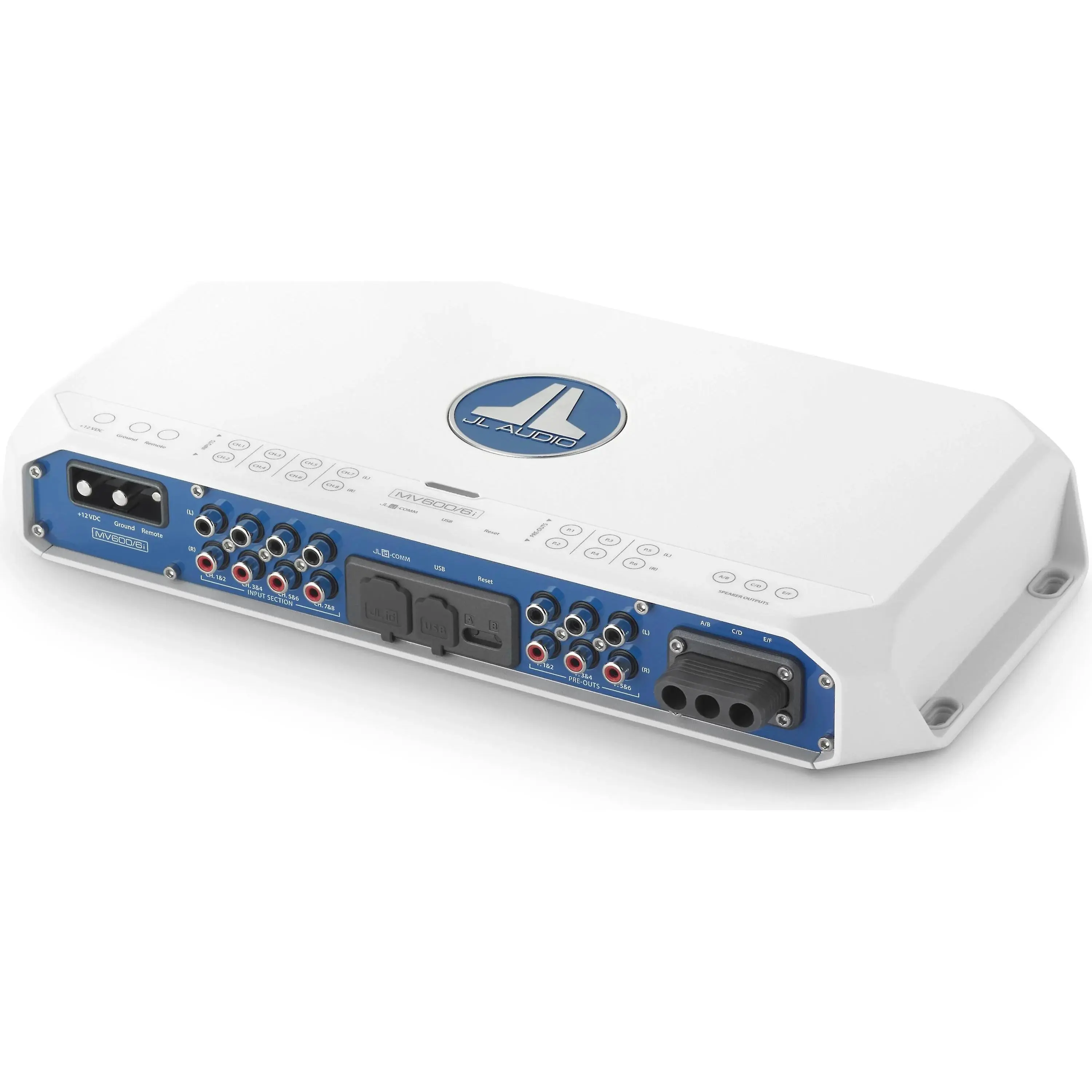 JL Audio MV600/6i 600W 6-Channel Marine DSP Amplifier 010-03338-00 (98639)