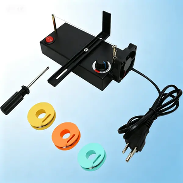 Portable Electric Thermal Cutter and Sealer Machine with Screwdriver, 1 Ribbon Cutter for Braided Belts, Nylon Bands, Ropes, Ribbons, Plastic, Hair Accessories, US Plug Hand Cutting Tool
