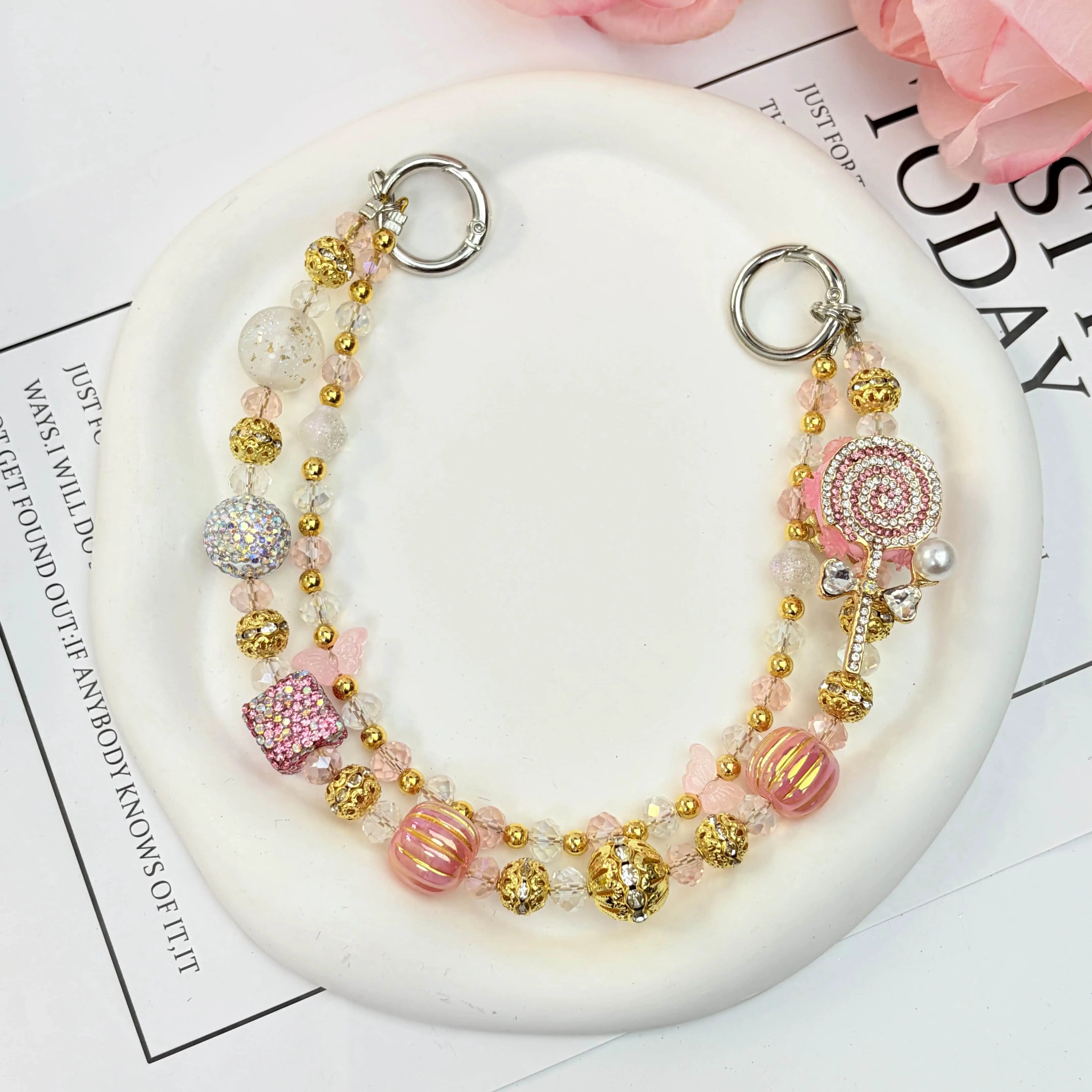 Candy Style Bag Charm,Delicate Handbag Pendant Accessory for Women, Detachable Bag Charm,Pretty Holiday Gift,Ideal Birthday Gift for Girls & Women,Summervibes