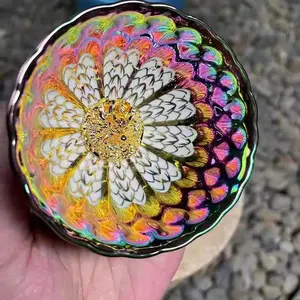 Kiln Transmutation Golden Dragon Dazzling Cup