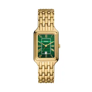 Fossil Women's Raquel Three-Hand Date, Gold-Tone Stainless Steel Watch