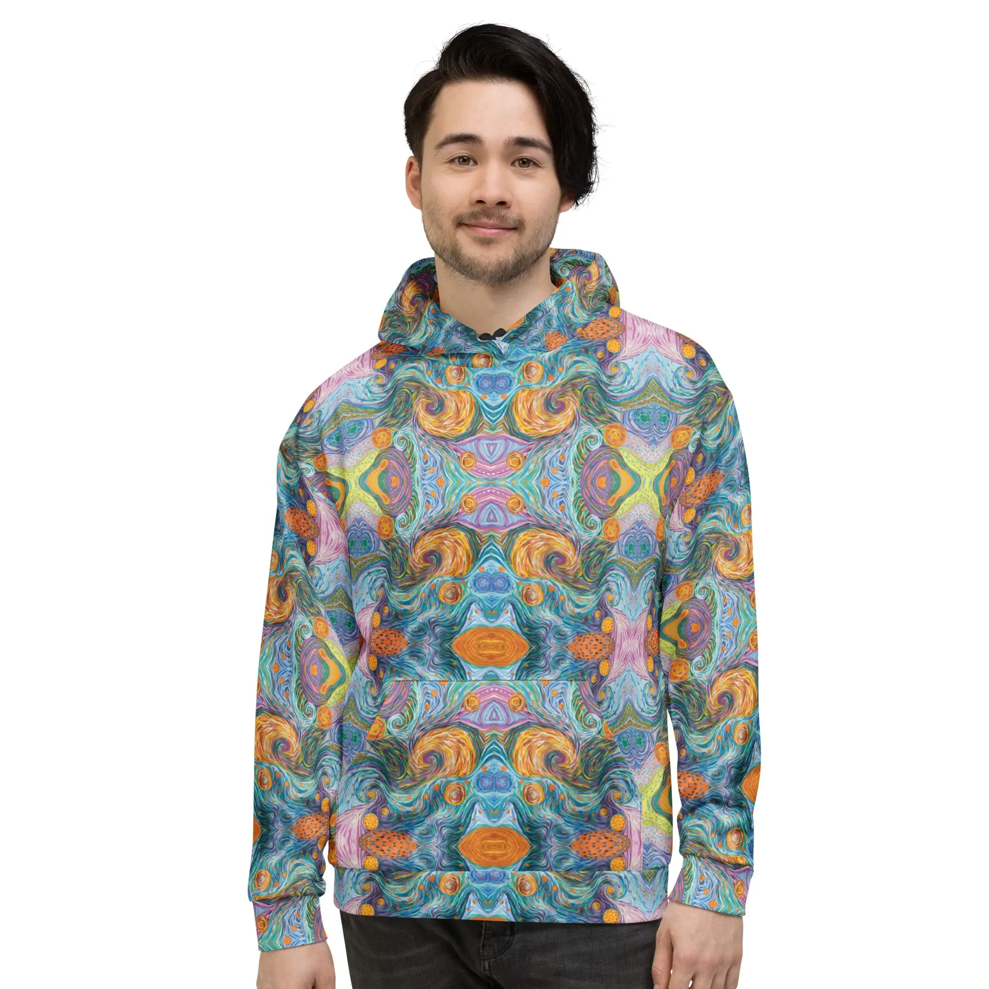 Trippy Night - Unisex AOP Hoodie