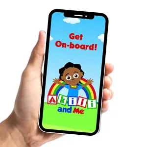 Akili & Me Birthday Invitation - Fabulous Party Invite