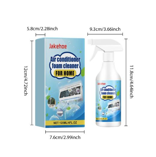 Automotive Air Conditioner Foam Cleaner - Car Deep Cleaning, Maintenance, Engine Flow Sensor Care, Unit Cleansing, Deodorizing, Air Purification